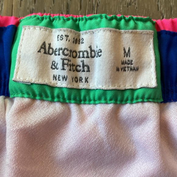 Abercrombie & Fitch Pink Running Shorts M - Picture 4 of 9